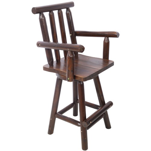 Rustic fir wood - wood, swivel